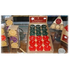 Honey Candles - Green Pure Beeswax Votives - Made in BC
